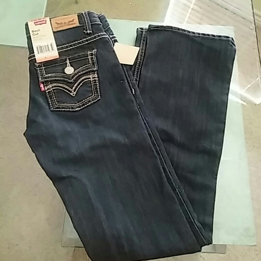 Levi boot cut jeans